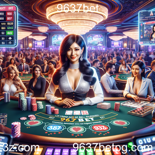 A Emoção dos Cassinos Ao Vivo no 9637bet